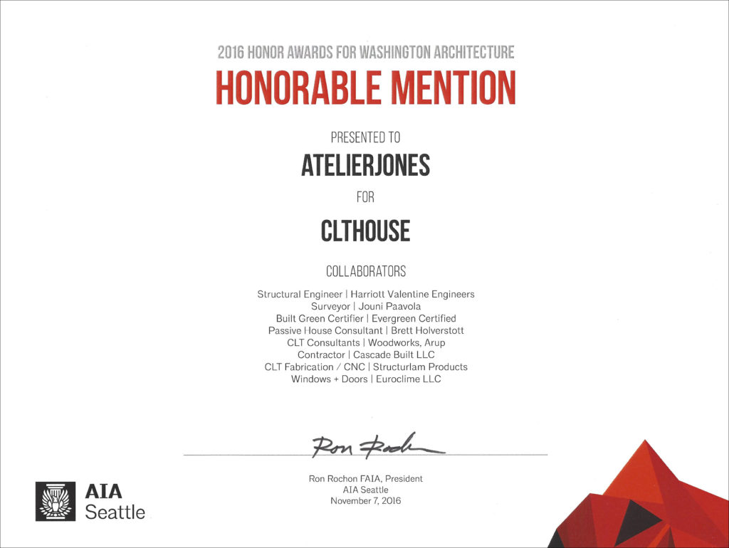 AIA Honor Award Honorable Mention