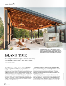 Gray Magazine Features The Lodges