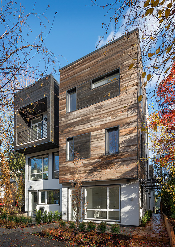 Passive House-Constructed Townhomes